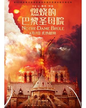 巴黎圣母院：火海奇迹(港) / 圣母院大火：世纪浩劫(台) / Notre-Dame Is Burning / Notre-Dame On Fire海报