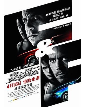 狂野时速4(港) / 玩命关头4(台) / 赛车风云 / Fast and Furious 4海报