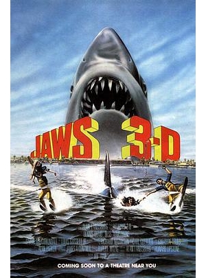 大白鲨3D海报