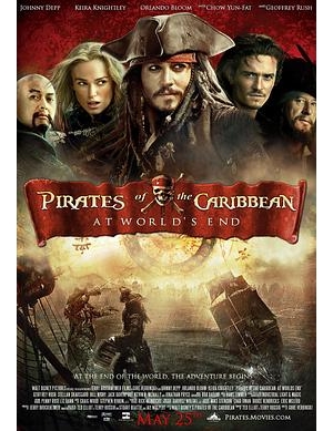加勒比海盜：魔盜王终极之战(港) / 神鬼奇航：世界的尽头(台) / 加勒比海盗3：死亡荣誉 / Pirates 3海报