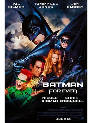蝙蝠侠3 / 新蝙蝠侠之不败之谜(港) / 蝙蝠侠3：永远的蝙蝠侠海报