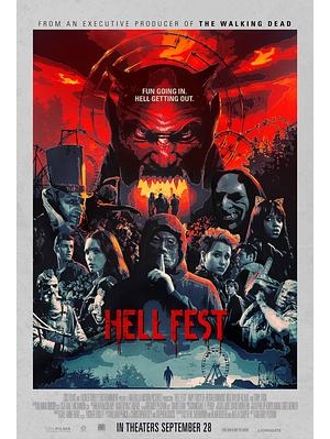 血祭哈啰喂(港) / 吓地狱(台) / Hellfest海报