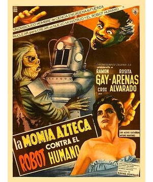 The Robot vs. the Aztec Mummy海报